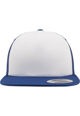 Produktbild von Flexfit Foam With White Front Kappe Blau  Mann Blau One Size