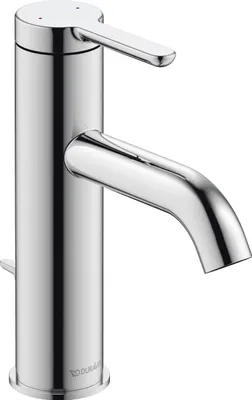 Produktbild von Duravit Einhebel-Waschtischmischer M C.1 mit Zugstangen-Ablaufgarnitur chrom