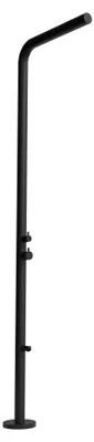 Produktbild von Designer Gartendusche aus V4A / 316 Edelstahl Modell "WAIKIKI" NOIR