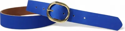 Produktbild von Ledergürtel Damen Echtleder 2,8 cm, ovale Schnalle gold, Gürtel FRONHOFER