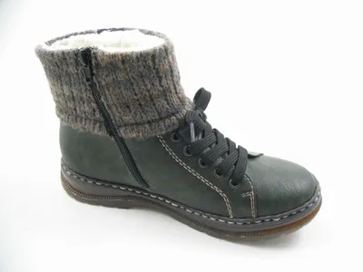 Zdjęcie produktu dla Buty damskie Rieker zielone rozmiar 37