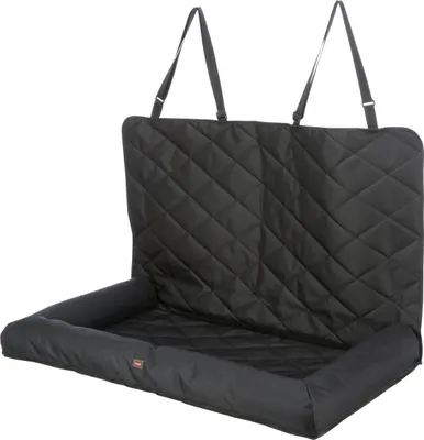 Produktbild von TRIXIE Autositz-Auflage, doppelt - schwarz - 95 × 10 × 50 cm