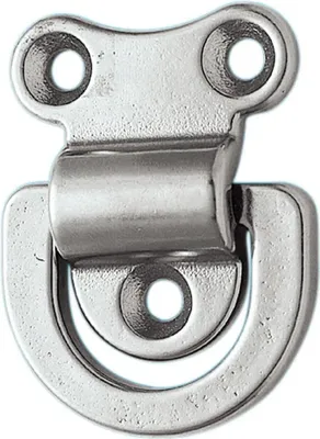 Image de Oem Marine Charnière en acier inoxydable avec anneau argenté argenté One Size