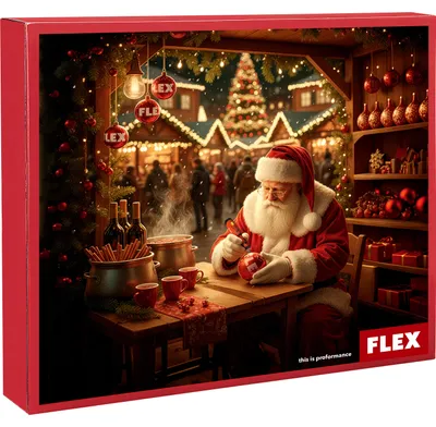 Produktbild von Flex Adventskalender 2026 (Adventskalender mit Werkzeug, 24 Türchen) 535585