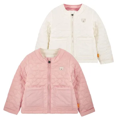 Produktbild von Steiff Wendejacke EU Größe 98 coral cloud, Outdoor Wende-Jacke, Übergangsjacke,