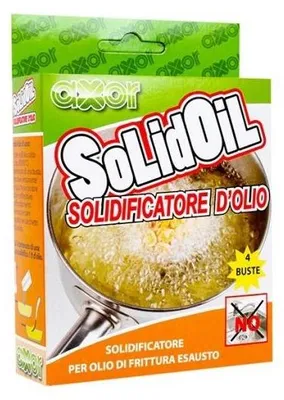 Image de Axor 4 sachets packs de solidifiant huiles usagées pour friteuses