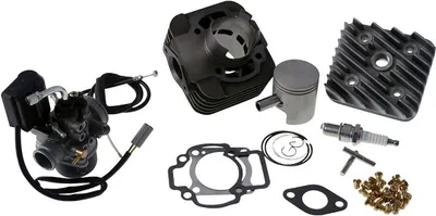 Produktbild von Zylinder+Vergaser 17,5 kompatibel für PIAGGIO NRG Sfera ZIP DERBI Atlantis 50