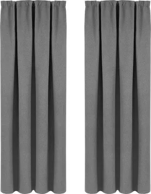 Immagine prodotto di Tenda oscurante termica 100% poliestere grigio scuro 135x175 cm