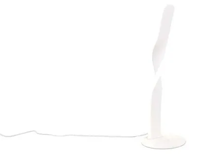Immagine prodotto di Lampada da tavolo a LED, bianca, interruttore a cavo, H 40,5 cm