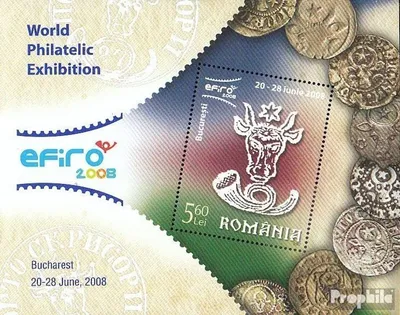 Produktbild von Briefmarken Rumänien 2007 Mi Block408 (kompl.Ausg.) postfrisch BriefmarkenausstellungEFIRO
