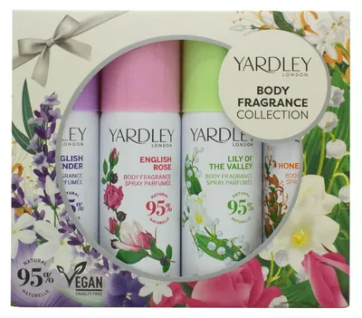 Produktbild von Yardley London Geschenkset Deospray-Kollektion 4 x 50ml