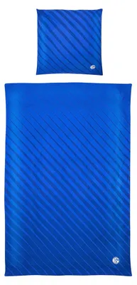 Produktbild von FC Schalke 04 Bettwäsche im Baumwollbeutel 135x200+80x80