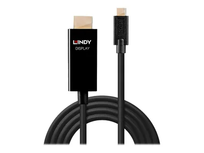 Produktbild von LINDY USB Typ C an HDMI Adapterkabel mit HDR 1m