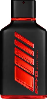 Zdjęcie produktu dla Mercedes-Benz AMG Black Thrill, Mężczyźni, 100 ml, Perfumy w płynie, Skóra, Szałwia, Mandarynka
