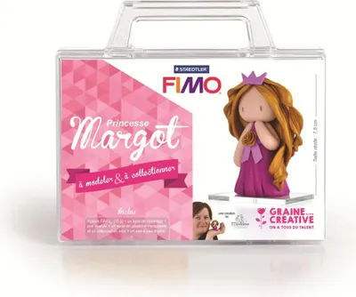 Immagine prodotto di Set di argilla polimerica Fimo Principessa Margot - Set di modellazione creativa per bambini
