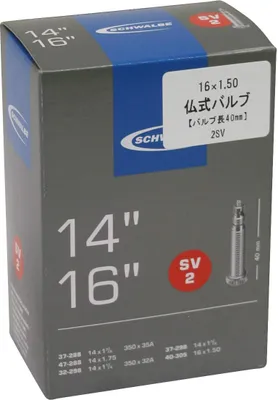 Produktbild von Schwalbe Fahrrad-Schlauch SV2 14x1 3/8-1,75'' 32/47-288/305 SV40mm