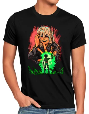 Produktbild von style3 Fight Villain Herren T-Shirt superhero japan acade mia manga