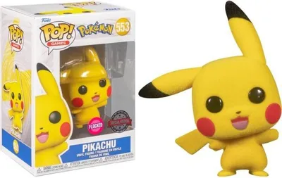 Produktbild von Funko Pop! Pikachu Flocked - Pokemon #553