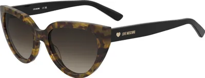 Produktbild von Moschino Love MOL095/S Havana 55/18/140 Damen Sonnenbrillen