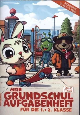 Obrázok produktu pre Häfft® Verlag 8523-4 Häfft® Verlag Hausaufgabenheft 1. und 2. Klasse liniert A5 ohne Rand, 96 Blatt