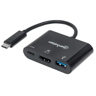Obrázok produktu pre Manhattan 152037 Manhattan Konverter Docking USB 3.1 HDMI