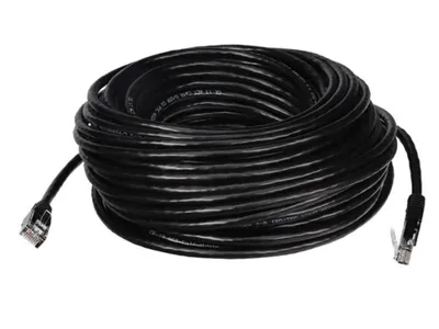Obrázek produktu pro Síťový propojovací kabel U/Utp Cat6 / 20 m / černý / M-M
