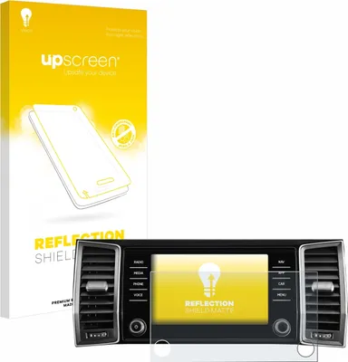 Produktbild von upscreen Schutzfolie für Skoda Amundsen Kodiaq 2023 Infotainment System 8" Displayschutz Displayschutzfolie Folie Matt Entspiegelungsfolie
