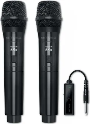 Immagine prodotto di Muse | Pack 2 Wireless Microphones | MC-50 WI | Black
