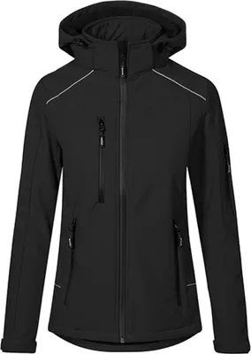 Produktbild von Promodoro 7865 | WomenŽs Warm Softshell Jacket Wasserdicht Winddicht - Farbe: Black - Größe: XXL