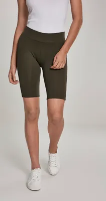 Obrázok produktu pre Urban Classics TB2635 | Dámske cyklistické šortky XS až XL - Farba: Dark Olive - Veľkosť: XS