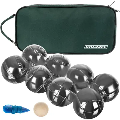 Produktbild von Boule 8 Ball Set für Outdoor Aktivitäten - Gravierte Motive