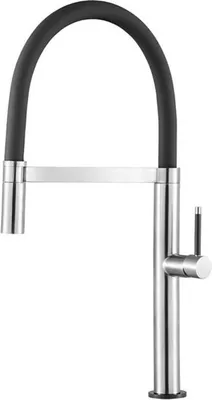 Imagen del producto de Beitz & Walz: Fregadero de cocina AqvaKitchen, acero inoxidable cepillado, con rociador para vajilla y palanca lateral