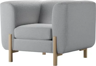 Produktbild von Sessel Plia-Teddy slate