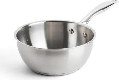 Obrázok produktu pre Dagelijkse Kost Nerezová panvica – kužeľový tvar – bez – Ø 20 cm, 2,3 l – vhodná na indukčné varné dosky a umývateľná v umývačke riadu