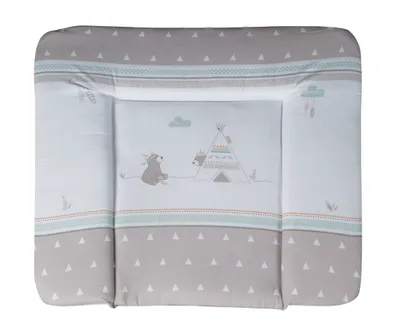 Obrázek produktu pro roba přebalovací podložka 'Indibär', měkká přebalovací podložka 85x75 cm, přebalovací podložka sPolyuretanpovlakem
