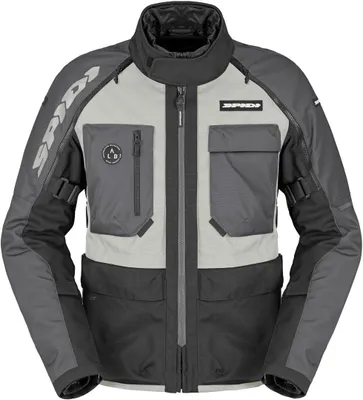 Imagen del producto de Chaqueta textil impermeable para motocicleta Spidi Crossmaster 2 H2Out, color /blanco, talla L