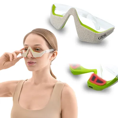 Produktbild von Mikrostrom brille, Straffung der Haut unter den Augen,, Gesichtslifting-Gerät 3 Intensitäts modi - GESS KUPER