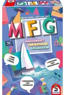 Produktbild von Schmidt Spiele Familienspiel Partyspiel MFG Meisterhafte Fan Gesänge 49445