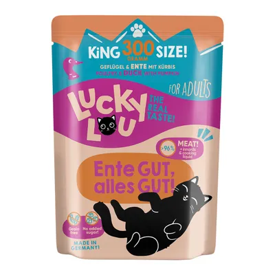 Produktbild von Lucky Lou Lifestage Adult Geflügel & Ente 6x 300 g