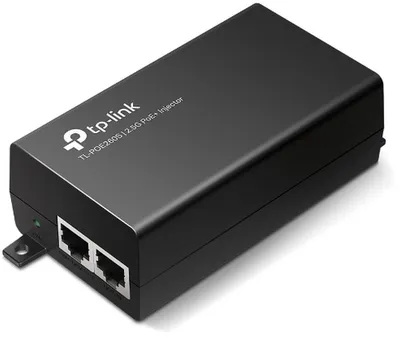 Zdjęcie produktu dla TP-Link Omada POE260S, 2.5 Gigabit Ethernet, Fast Ethernet, Gigabit Ethernet, 10,100,1000,2500 Mbit/s, IEEE 802.3ab, IEEE 802.3af, IEEE 802.3at, IEEE 802.3bz, IEEE 802.3i, IEEE 802.3u, Czarny, 100 m, 30 W