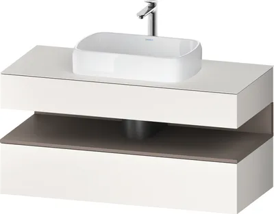 Produktbild von DURAVIT QA4732043840010 QTG KWTU WH Ek. 1200x550x600 Wß Smt H