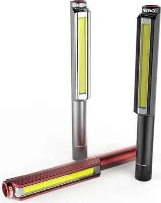 Zdjęcie produktu dla NEBO LIL-Larry, Latarka ręczna, Czarny, CE, LED, 250 lm, Czerwony, Biały
