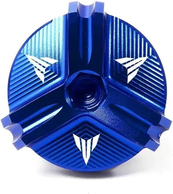 Productafbeelding van Motor Olie Dop - Vulplug Motor - Motor Onderhoud - CNC Aluminium - Universeel - Blauw