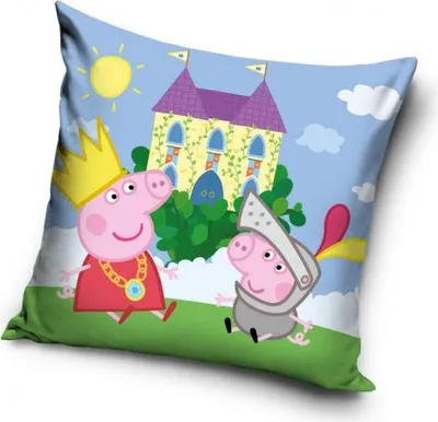 Produktbild von CARBOTEX Kopfkissenbezug 40/40cm PEPPA PIG, PP215007