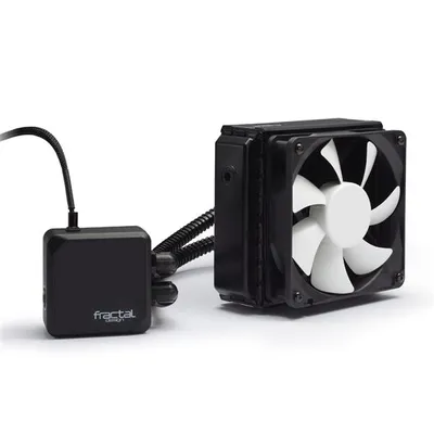 Zdjęcie produktu dla Fractal Design T12, Chłodnica cieczy all-in-one, 12 cm, Czarny, Biały