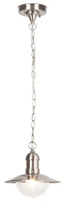 Produktbild von Rabalux 8764 Außenpendelleuchte Oslo, E27, silber, rund, ø240mm