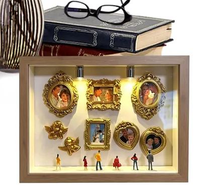 Productafbeelding van Handgemaakte Fotolijstset voor Persoonlijke Decoratie