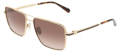 Produktbild von Ferragamo SF329SLBI Gold/brown gradient 60/17/145 Herren Sonnenbrillen