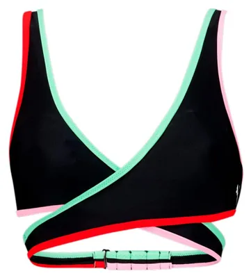 Produktbild von Puma Swim Women Contour Plunge Top Black Black L