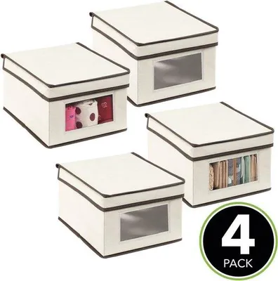 Produktbild von Famanu Aufbewahrungsbox Faltbare Organizer für Kleidung - 4 Stück